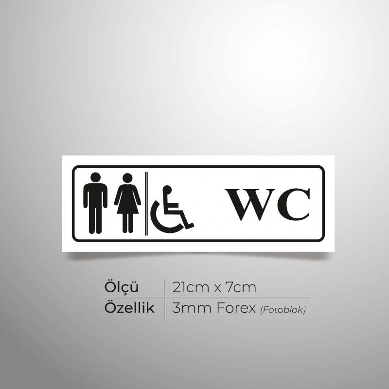 WC Yönlendirme Levhası