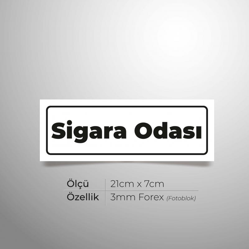 Sigara odası Yönlendirme Levhası