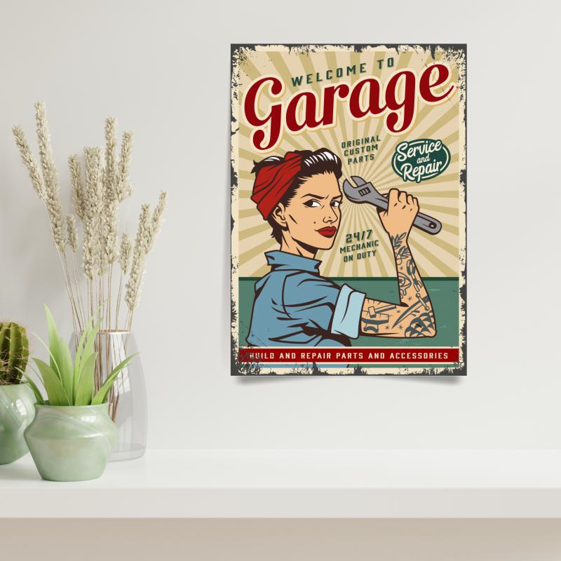 GARAGE POSTER