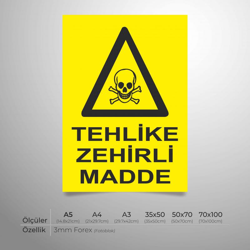 Tehlike Zehirli Madde 