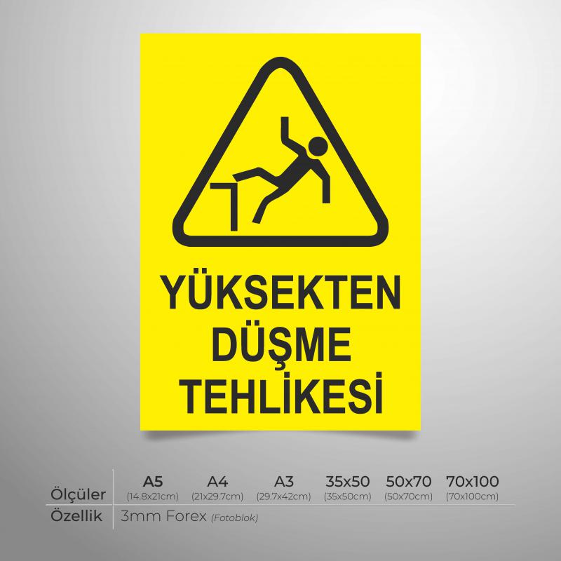 Yüksekten Düşme Tehlikesi